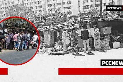 अगोदर आमचे स्थलांतर करा नंतर कारवाई करा.! स्थानिक रहिवाशांची मागणी.